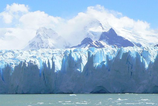 El Calafate Glaciares National Park is located in the Santa Cruz Province in Argentina - Los Glaciares National Park - Argentina - january 24, 2010