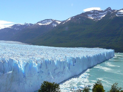 Perito Moreno The Moreno Glacier is one of 48 glaciers fed by the Southern Patagonian Ice Field - Los Glaciares National Park - Argentina - january 24, 2010