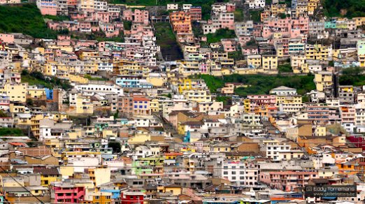 Quito - Capital of Ecuador Unlike other Latin American cities, where sprawling yet impoverished suburbs ring the core districts, a large proportion of Quito’s poverty-fringe population...
