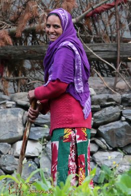 Sonamarg I noticed that only women worked on the fields while men were usually chatting on the roadside - June 08, 2019