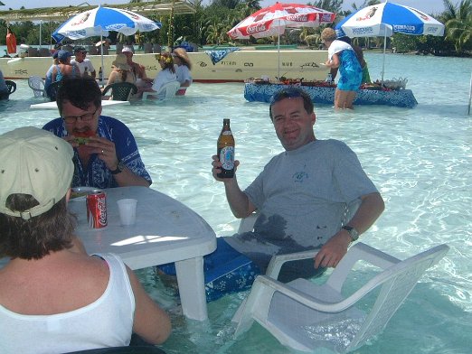 Cheers Wishing the day never ends...French Polynesia - April 2004