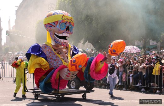 Day of the Dead parade In Mexico City, there is typically a parade held with many large floats, decorations, music, and people dressed up to celebrate the Day of the Dead. October 31,...