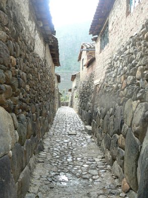 Cuzco Some Inca walls remain which can easily be recognised by the huge stones - Cusco - Peru - january 3, 2010