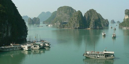 Halong Bay Halong Bay panorama December 2013