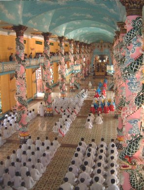 Cao Dai Temple Cao Dai temple - Tay Ninh - August 2001