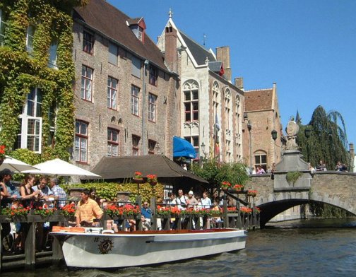 Bruges- Belgium Bruges is best explored over water on its canals.