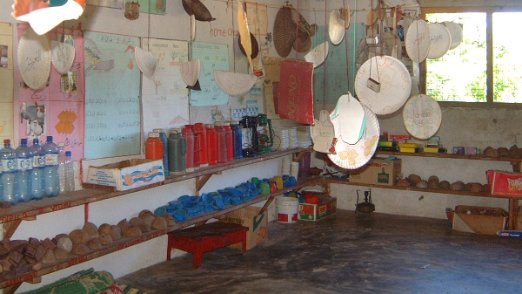 Local school A I brought some small nick nacks for the local kids, I was invited to visit this local school on Zanzibar - August 2006