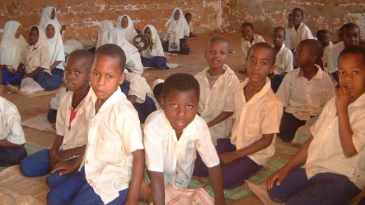 School children I should have brought along lots of pens and other schoolstuff. These kids have literally nothing in the classroom, not even a bench to sit - Zanzibar -...